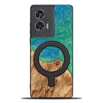 OEM Funda Bewood Unique Para Motorola Edge 50 Fusion - Neones - Tokio Con Magsafe