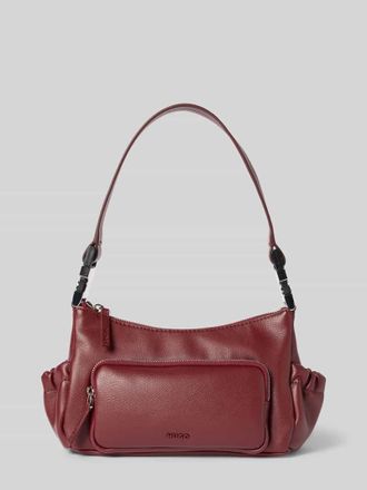 HUGO BOSS Henkeltasche mit abnehmbarem Schulterriemen Modell BEL 2.0 in Dunkelrot, Gr&ouml;&szlig;e 1