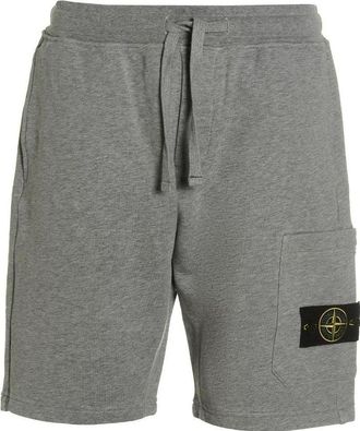 Stone Island Cargo Bermuda Short Melange Grey 101564651-A0M64