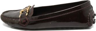 Louis Vuitton Mocassini Oxford con logo - Rosso