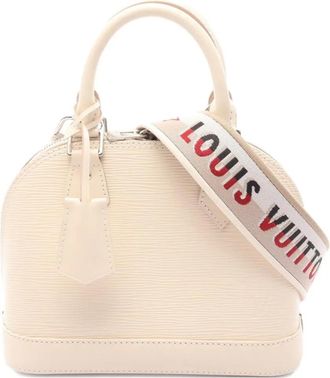 Louis Vuitton Borsa a mano Alma BB 2021 - Bianco