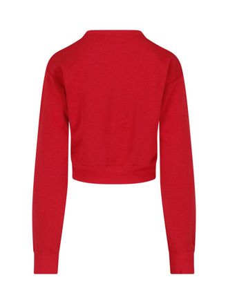 Auralee Womens Sweaters Red Cotton