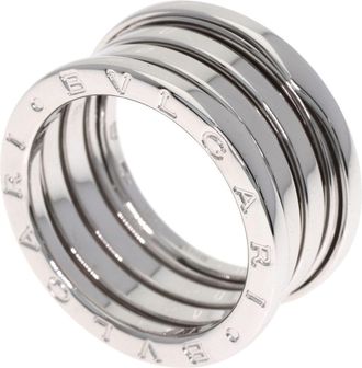 Bulgari White Gold (18K) Band Ring (Pre-Owned)
