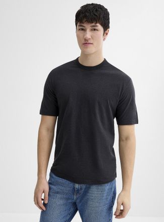 Le 31 Mens Hemp and organic cotton lounge T-shirt Relaxed fit