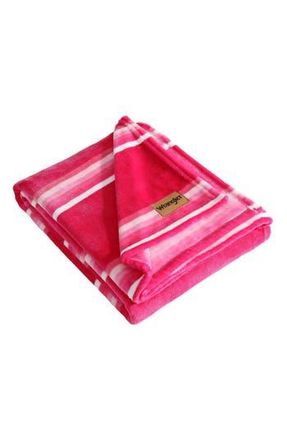 Wrangler Saddle Stripe Throw Blanket in Pink at Nordstrom Rack