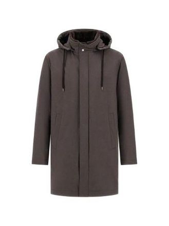 Herno Herno | Woven Half Coat - 52