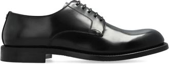 Dolce & Gabbana Derbyschoenen - Heren - Nette schoenen - Zwart - 41 1/2 EU - Leer - Schoenen