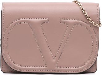Valentino Pre-owned Valentino Calfskin VLogo Walk Chain Crossbody Ladies RRIHQ99VGBKEKU9V