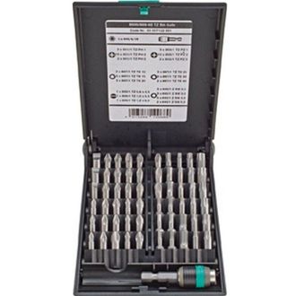 Wera Bit Assortimento Bit-Safe, 61 Parti, Slot / 6 Sezioni / Ph / Pz / Torx