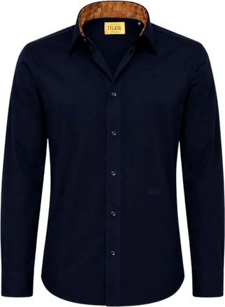 Alviero Martini 1A Classe Hombre, Camisas, Azul, Talla: 5XL