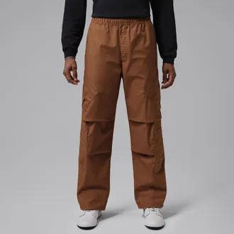 Nike Jordan Mens Jordan Flight Utility Pants in Brown | HV0530-281