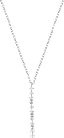 Bony Levy Mykonos Diamond Y-Necklace in 18K White Gold at Nordstrom