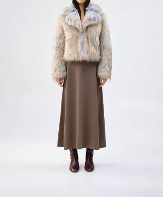 Unreal Fur Womens Harmony Jacket In Brown