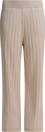 Brunello Cucinelli Brunello Cucinelli Womens Cashmere Pants - Nude - Size Medium