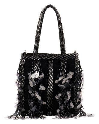 Frances Valentine Gatsby Mini Velvet Tote