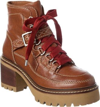 Free People Jasper Leather Hiker Bootie