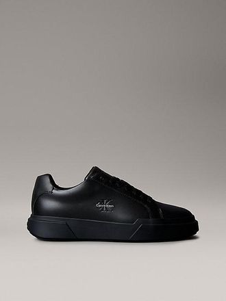 Calvin Klein CK Avenue - Zapatillas de piel lisa con logo