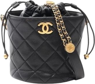 Chanel Bolso Cubo Vintage Pre-owned - Pre-owned - Mujer - Negro - ONE SIZE