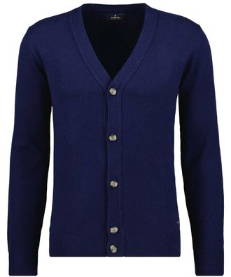 Ragman Collegejacke RAGMAN, Herren, Gr. XL5254, blau (marineblau), 90% Wolle 10% Cashmere, Jacken Collegejacke