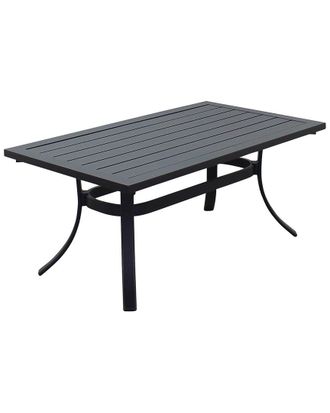 Courtyard Casual Santa Fe Alum Coffee Table