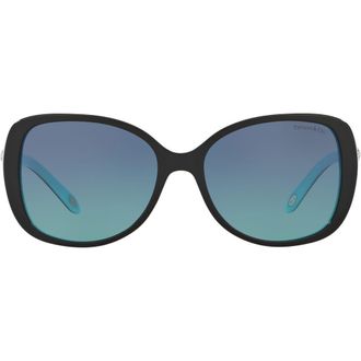 Tiffany & Co. 55mm Gradient Butterfly Sunglasses in Black/Blue Gradient at Nordstrom