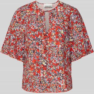 Armedangels Armedangels Bluse aus Viskose-Leinen-Mix Modell ANDRIKAA in Rot, Gr&ouml;&szlig;e S