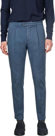 Mason's Pantalones Chinos Flex Torino 1 Pinces - Trousers - Hombre - Azul - 3XL