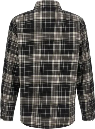 Diesel Check Cotton Shirt - Black
