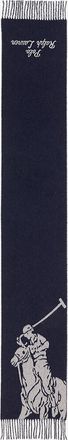 Polo Ralph Lauren Webschal aus Wollmix Big Pony