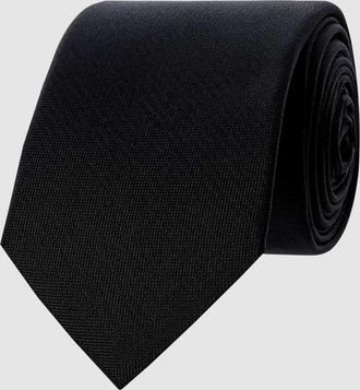 Blick. Krawatte aus reiner Seide in Black, Gr&ouml;&szlig;e 1