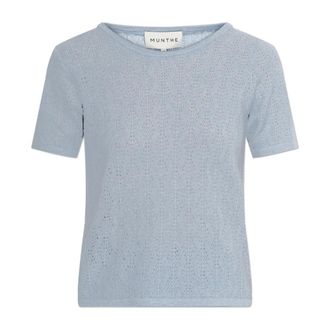 Munthe T-Shirts, female, Blue, Size: XS Boyli Top