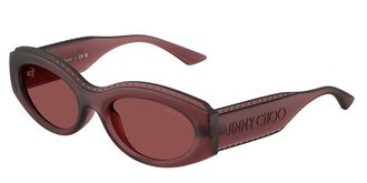 Jimmy Choo London JC6002U 509375 Womens Sunglasses Red Size 54
