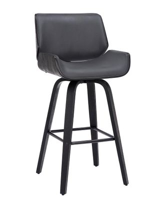 Armen Living Tyler 26In Counter Height Swivel Wood Bar Stool