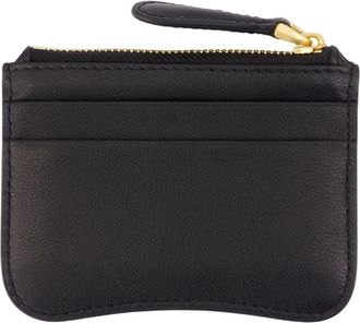 Ami Unisex Paris Cardholder - Ami Leather Black Calfskin Accessories Card-Holder