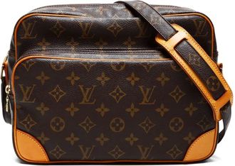 Louis Vuitton Borsa a spalla Monogram Nile 2002 - Marrone