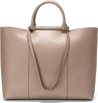 Cole Haan Catherine Leather Tote in Irish Coffee at Nordstrom