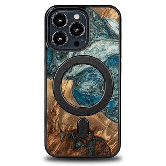 OEM Funda Bewood Unique Para Iphone 13 Pro - Planetas - Tierra Con Magsafe
