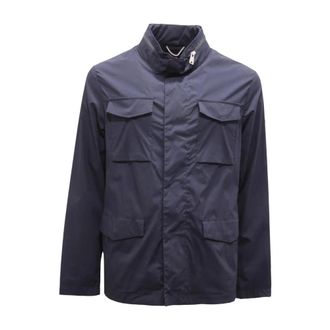 People of Shibuya Winddicht Sensei Jacket met Afneembare Capuchon - Heren - Zomerjassen - Blauw - 2XL - Jassen