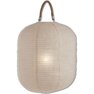 Tag Karma LED Pendant Lantern - Decorative Indoor Candle Holder in Beige at Nordstrom
