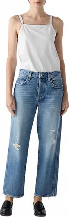 Amo Denim Hattie Straight Leg Jeans In Love Spell
