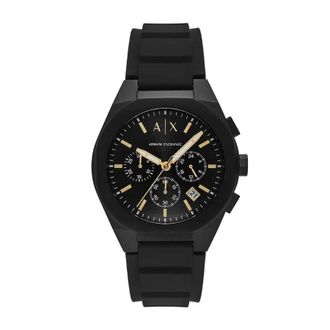 A|X Armani Exchange Rafael Chronograph Quartz Black Dial Watch AX7165SET