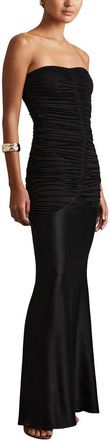 Reiss Selina Strapless Ruched Dress