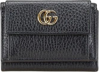 Gucci Black Leather Wallet (Tri-Fold) (Pre-Owned)