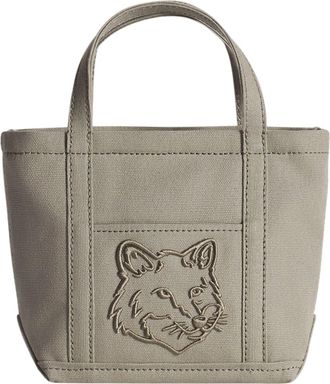 Maison Kitsuné Fox Head Mini Tote