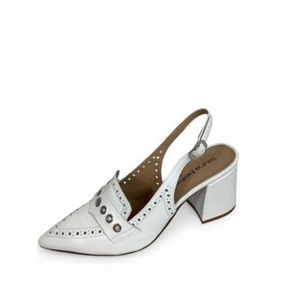 Laura Bellariva Pumps, female, White, Size: 7 US 2103 Harrods Slingpumps