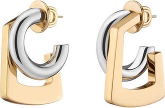 Demarson Mini Tina Earrings in Two Tone at Nordstrom