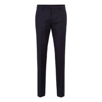 HUGO BOSS Broeken, Heren, Zwart, L, Slim Fit Donkerblauwe Broek