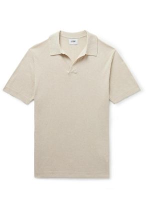 Nn.07 Ryan 6311 Cotton and Linen-Blend Polo Shirt