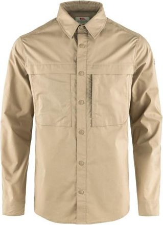 Fj&auml;llr&auml;ven Abisko Trail Shirt L/S Hemd f&uuml;r Herren | beige