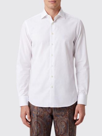Etro Slim Fit Cotton Shirt with French Collar